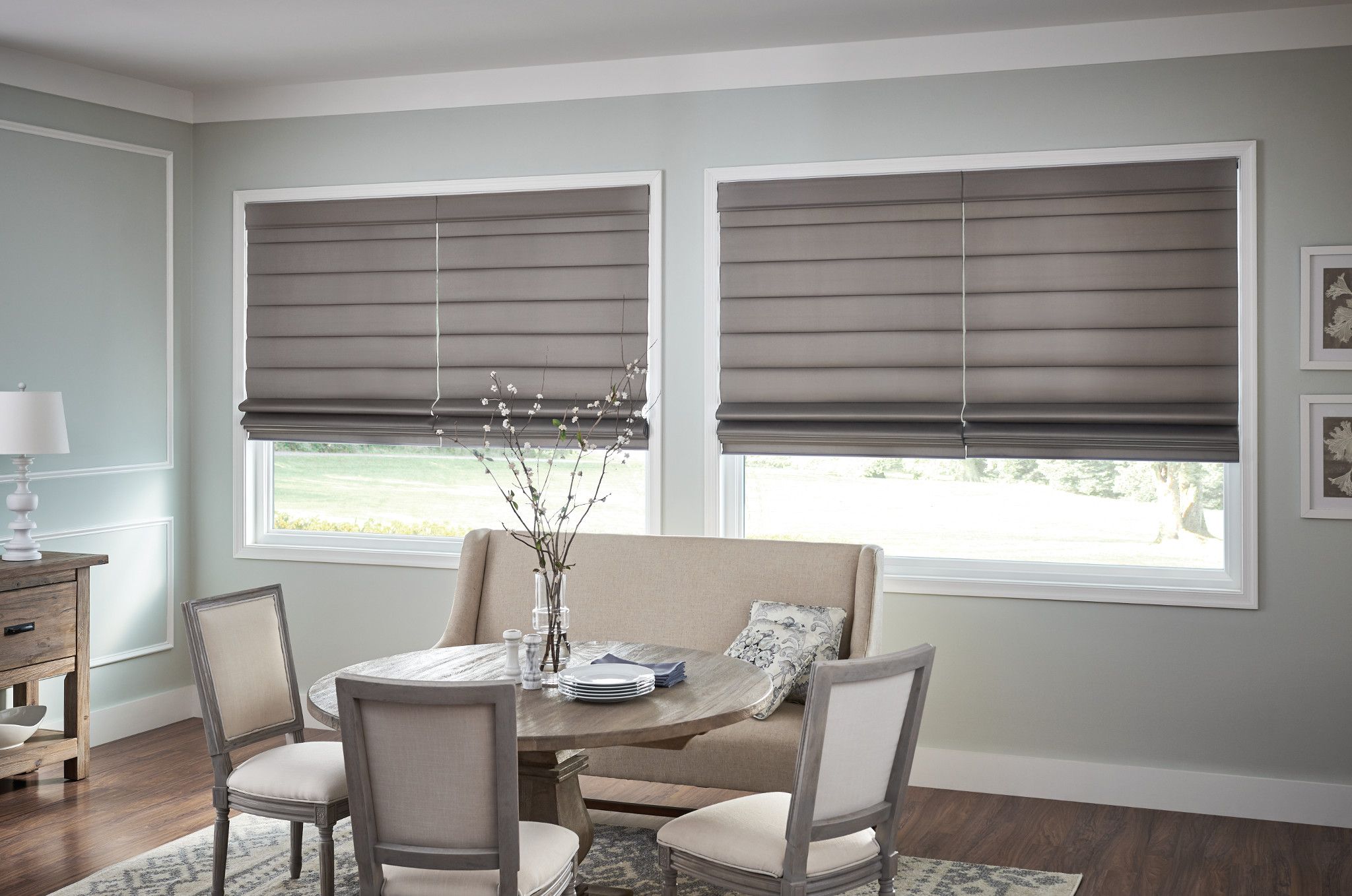 Roman Shades in Sandusky, Norwalk, Lorain, Oberlin, Cleveland